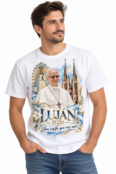 Remera Luján 2026 – Una visita que nos une - Exclusiva Limitada