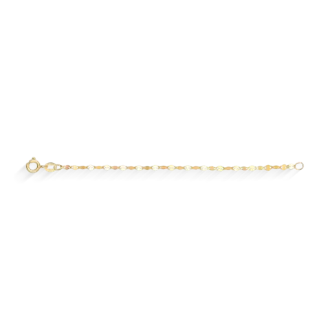 Corrente Coffee Maciça Com 45cm Em Ouro 18k