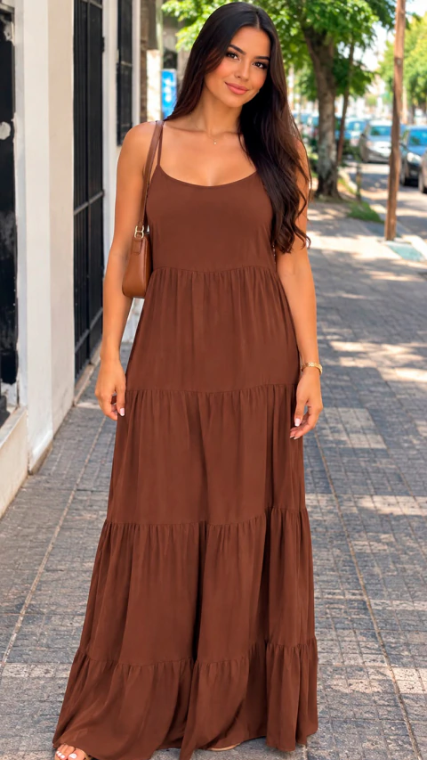 Vestido Marrom (novo)