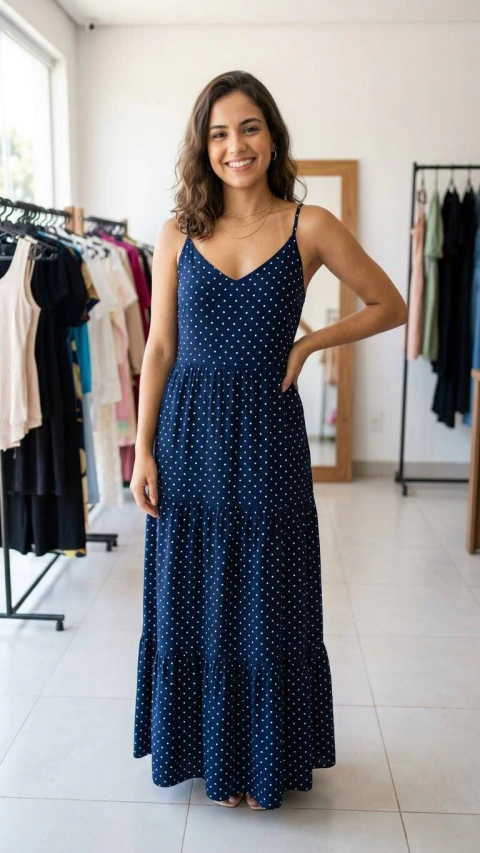 Vestido Azul (novo)