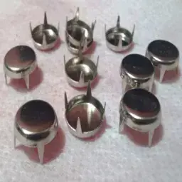 Tacha plana hierro niquel 9.5mm x 200un