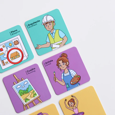 Juego de memoria • Profesiones