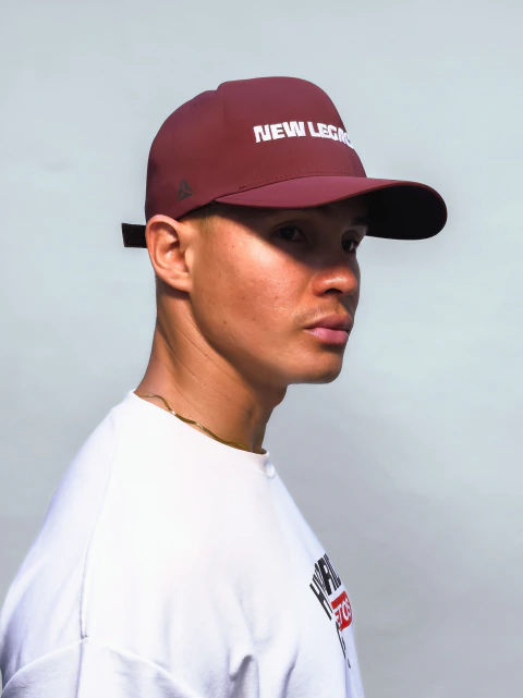 Gorra Burgondy | FlexFit 180A - Ajustable