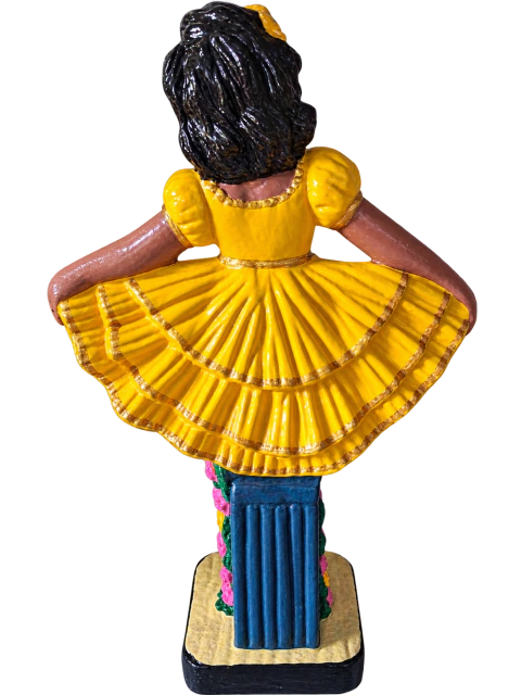 IMAGEM DE ERÊ ROUPA AMARELA-20cm
