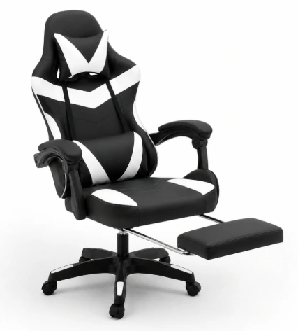 Silla Gamer Ergonómica Premium Blanca - MODELO 2