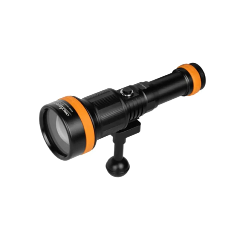 A02712 - Linterna de buceo ajustable ZD710 MK2 1500 lúmenes alcance 920m - ORCATORCH
