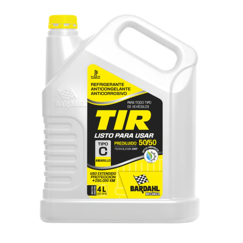Liquido Refrigerante Anticorrosivo 50% Listo para Usar 4 L