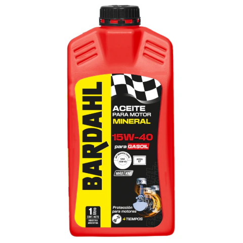 Aceite 15w40 Mineral Diesel Bardahl