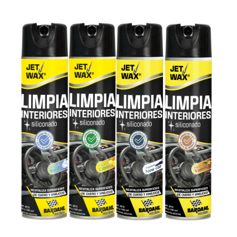 Silicona Perfumada Revitalizador Jet Wax Bardahl 400cc