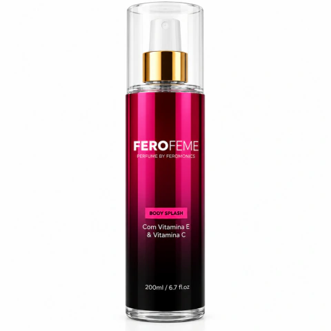 1 FeroFeme Body Splash com Feromônios 200ml