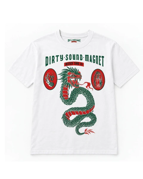 Dirty Sound Magnet - White Dragon Tee