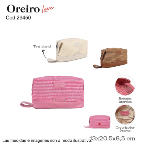 Portacosmetico OREIRO LOVE Cod 29450