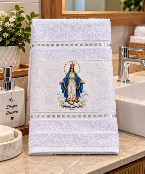 Toalha de Rosto Nossa Senhora das Graças