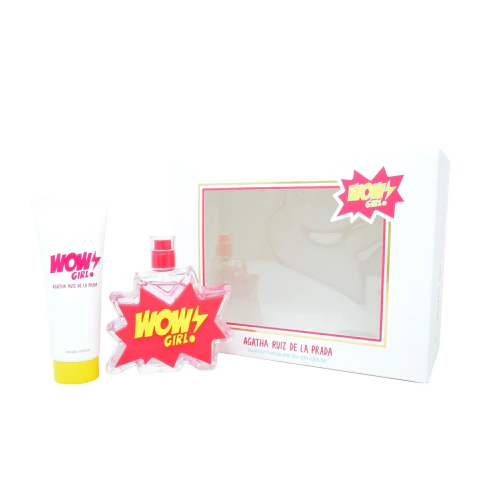 Set Agatha Wow Girl 2pzs 80ml Edt Spray/ Body Lotion 75ml.