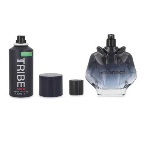 Set Benetton We Are Tribe Intense 2Pzs 90Ml Edp Spray/ Desodorante 150Ml Spray
