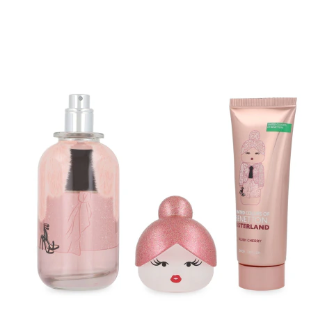 Set Benetton Sisterland Blush Cherry 2Pzs