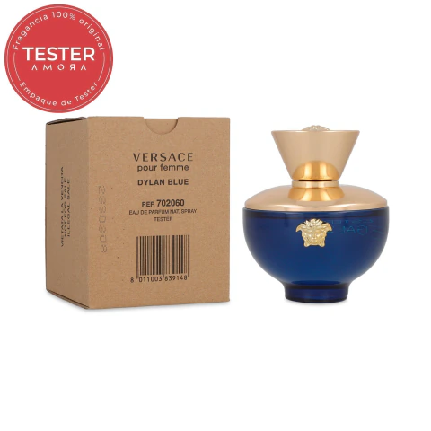 TESTER VERSACE DYLAN BLUE POUR FEMME 100ML EDP SPRAY