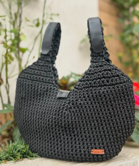 Bolsa Maxi em Crochê