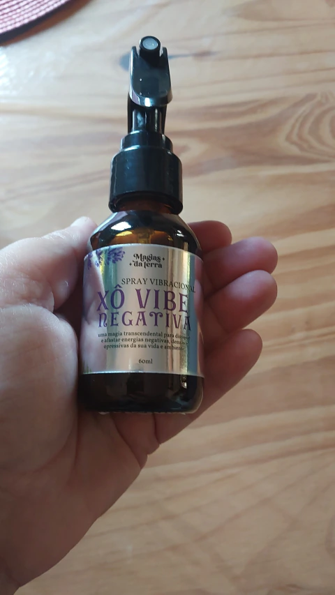 Spray vibracional Xô Vibe Negativa