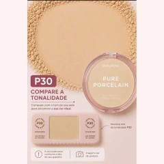 Pó Compacto Ruby Rose Pure Porcelain Cor P30 - comprar online