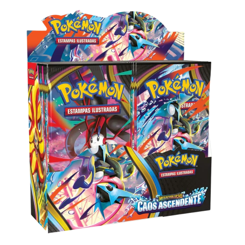 Box 36 Boosters Pokémon ME04 Caos Ascendente Copag TCG