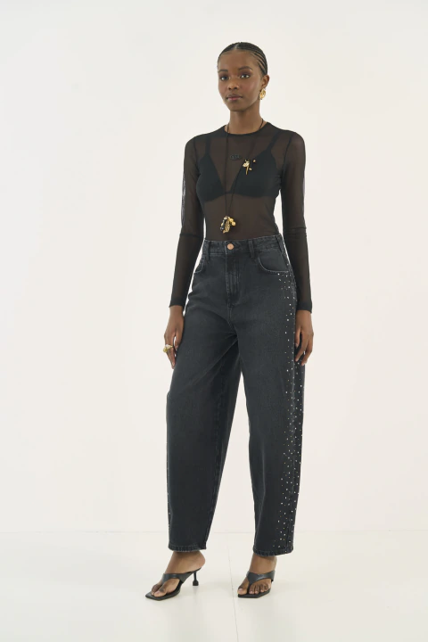 Calça Colcci Barril Preta