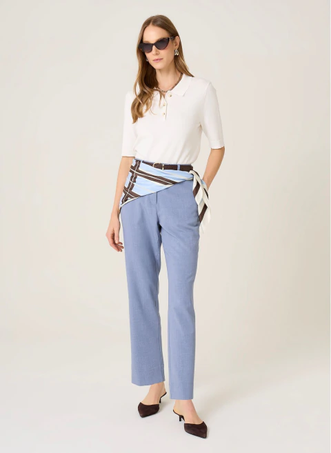 Calça Dudalina Azul