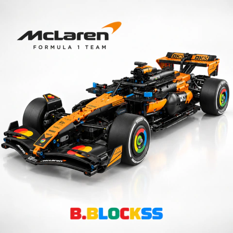 Bloco de Montar F1 Mclaren MCL26 1675 Peças
