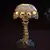 Luminária Abajur Crânio Skeleton Halloween - comprar online