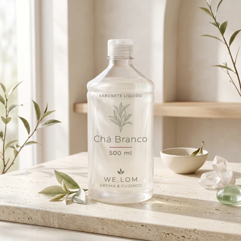 Refil para Sabonete Líquido Chá-Branco 500ml
