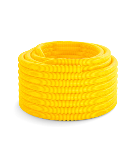 Eletroduto de PVC Corrugado Flexível (Parede) 25m