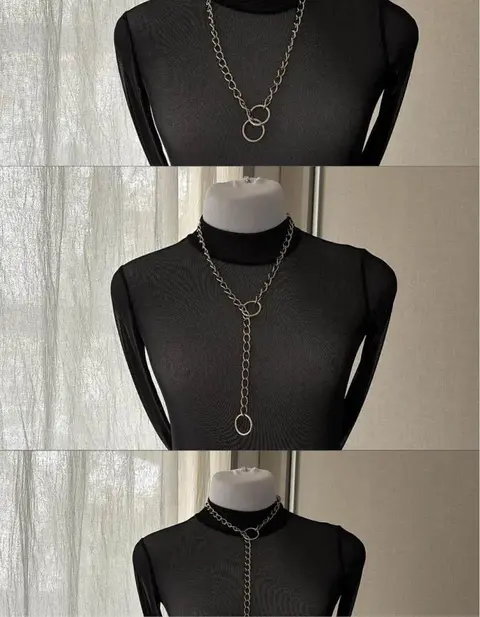 Collar cadena ahorque