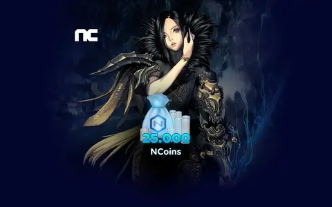 Gift Card 25000 NCoins - NCsoft