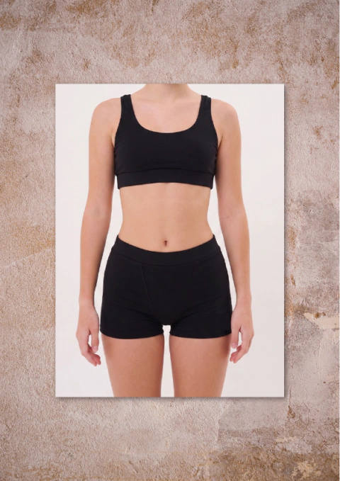Conjunto, Corpiño deportivo y boxer (Pack x 3)