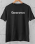 Camiseta preta no cabide com logo da série Severance
