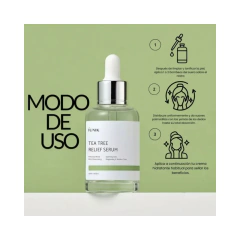 Imagen de TEA TREE RELIEF SERUM-IUNIK 50Ml