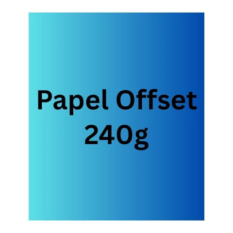 Papel Offset 240g - Folha Avulsa