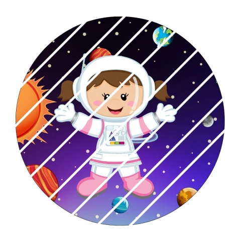Sousplat Astronauta - Sem Personalização 7280