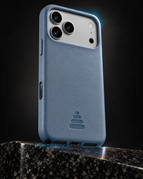 Leather Case iPhone 17 Pro Max Midnight