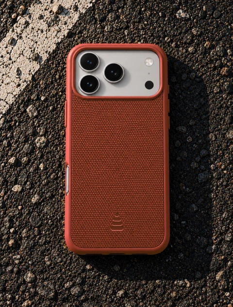 Tech Woven Case iPhone 17 Pro · Óxido