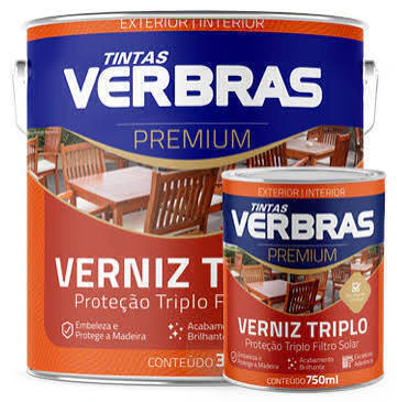 Verniz para Madeira Imbuia 750ml Verbras