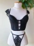Conjunto Princesa Estruturado com Bojo Na Cor Preta - Tamanho M - Loja KauStore012