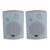 Caixa de Ambiente 30W 5 polegadas (Par) LSA05 WH - LEXSEN - QuaseTudo