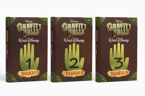 Gravity Falls - Diarios Secretos 1, 2 y 3 (Colección Completa)