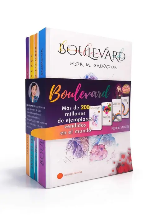 PACK 4 Libro Boulevard