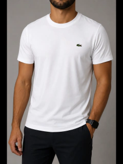 Camisa Lacoste Rolex Paris White