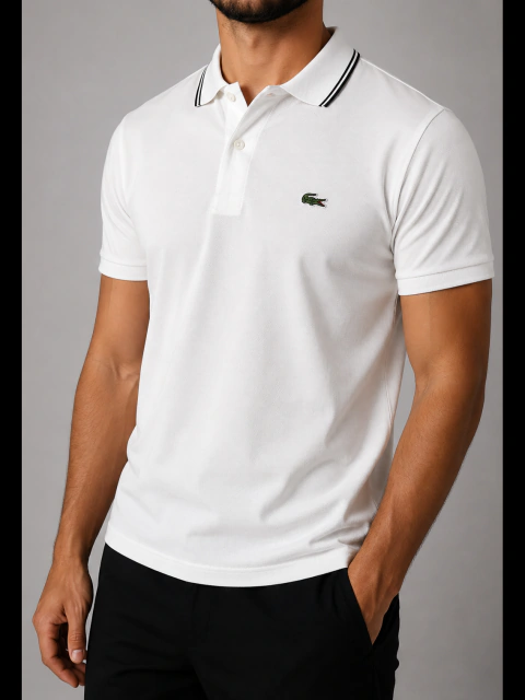 Polo Lacoste White List