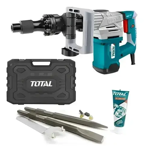 Martillo Demoledor Industrial Total 1300w 20Joules Hexagonal Sistema anti vibratorio