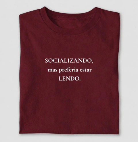 Preferia estar lendo