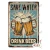 Lámina DTF Cartel Retro Save Water Drink Beer M153